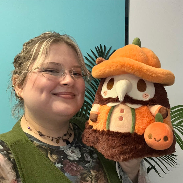 Peluche Mini Squishable – Citrouille Spice Docteur de la Peste