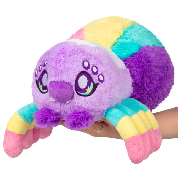 Mini Peluche Squishable – Araignée Arc-en-Ciel
