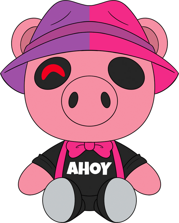 MiniToon Piggy Plush (9in)