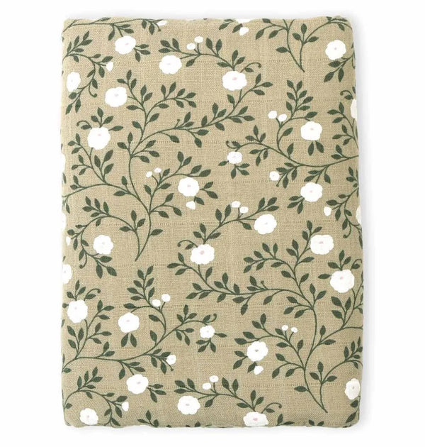 Lange Coton Bio XL Fleurs Sauge