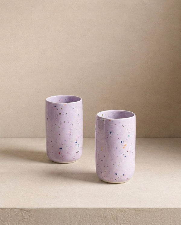 New Party Mug Long 330ml Lilas