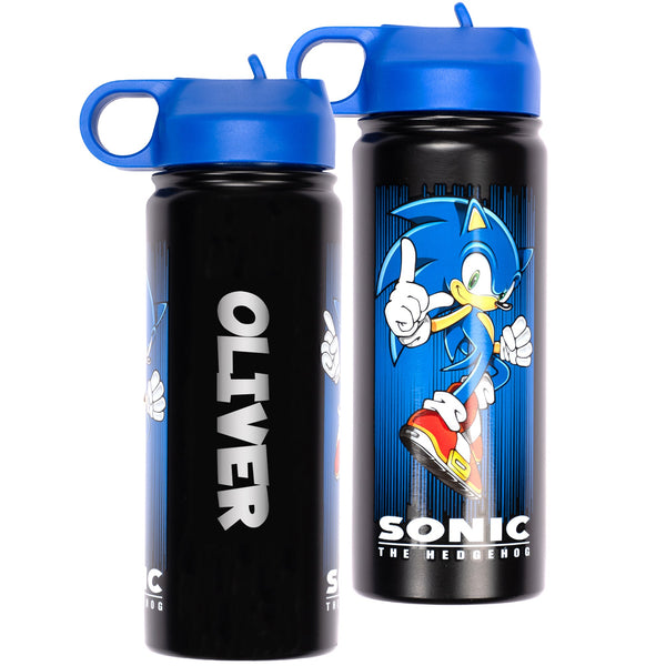 Gourde en acier inoxydable avec paille – acier inoxydable Bottle 700ml – Sonic