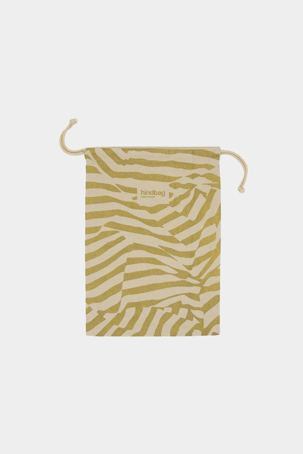 Pochon cadeau Rayure Doré