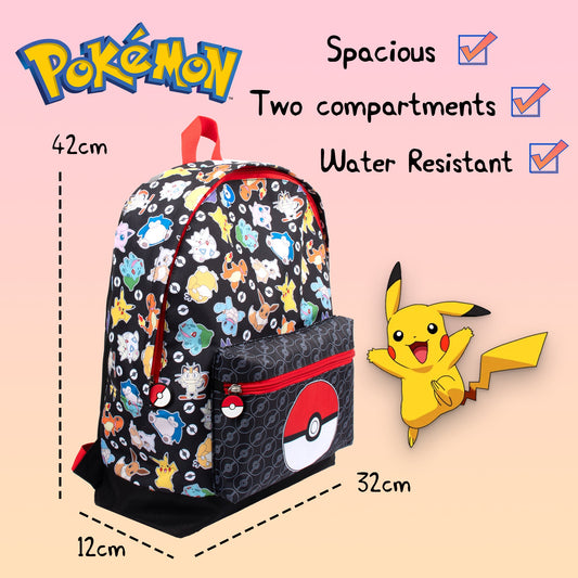 Enfant Sac à dos scolaire – Pokémon