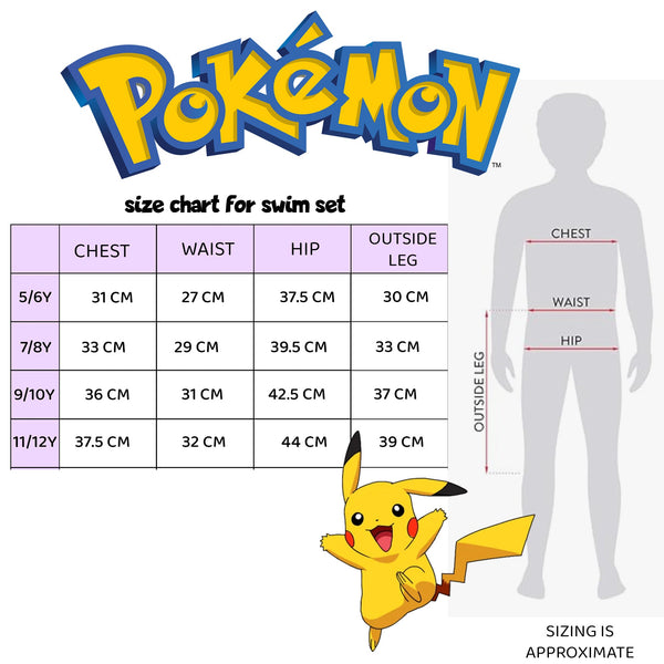 Ensemble de bain – Pokemon