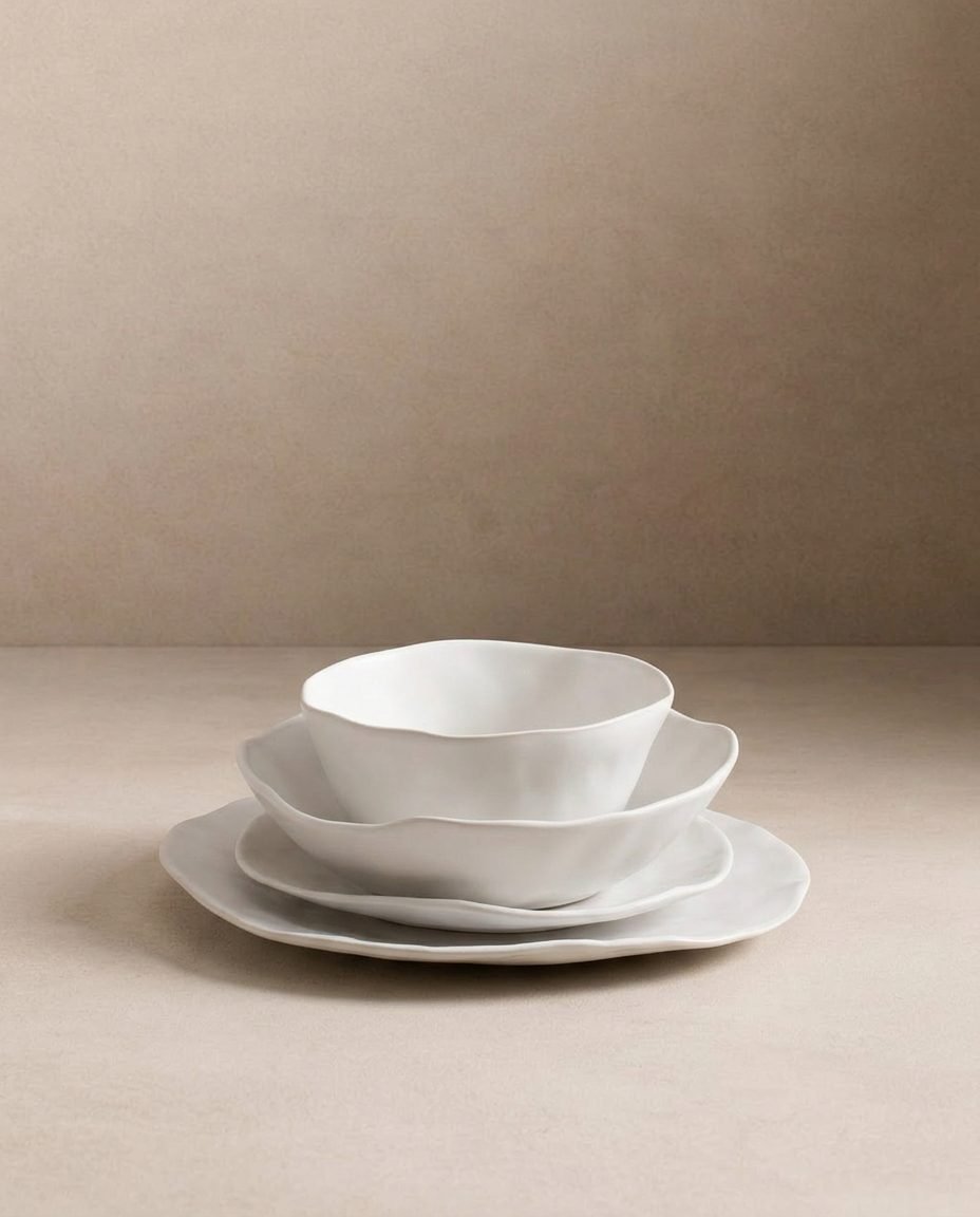 Pure Stoneware Salad Plate 21cm