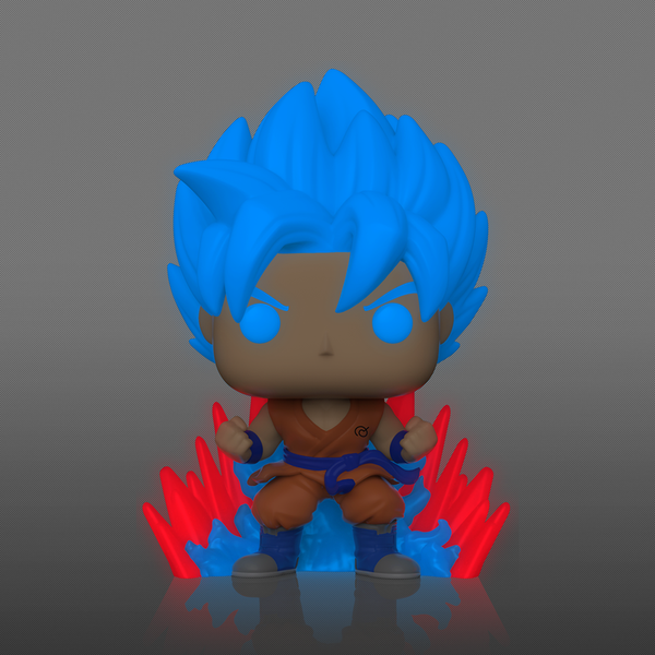 Funko Pop! Super Saiyan Goku (Kaio-Ken Times Twenty) (GLOW) – Dragon Ball