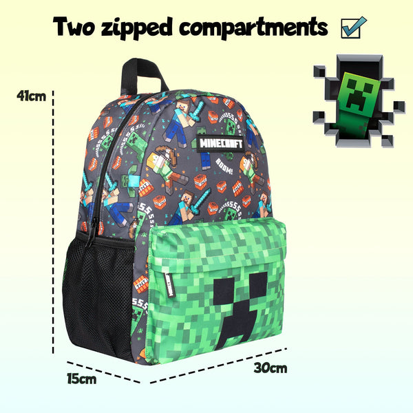 Sac à dos Large – Minecraft
