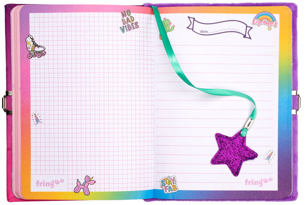 Journal secret pailleté – pailleté – licorne