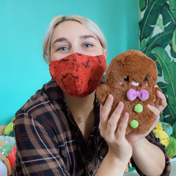 Peluche Snacker Squishable – Bonhomme en Pain d’Épices
