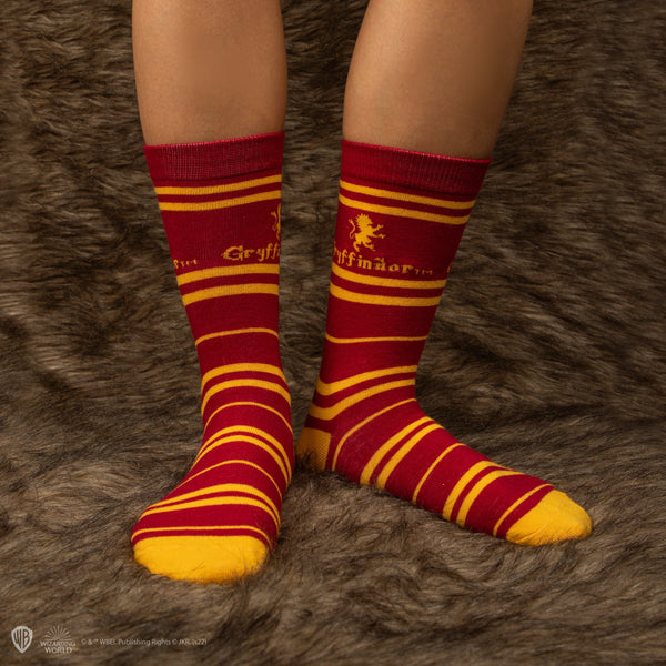 Set of 3 Pairs of Gryffindor Socks