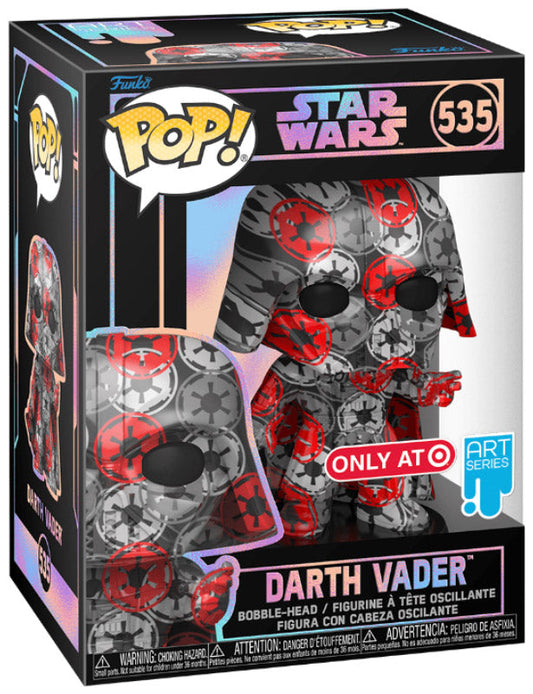 pop darth vader art series 535