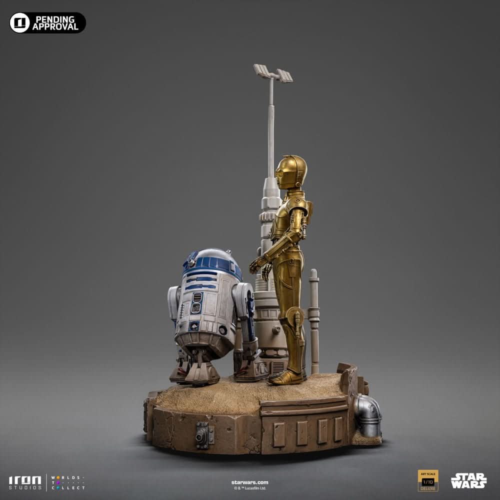 Statue C-3PO and R2-D2 - Star Wars - Art Scale 1/10