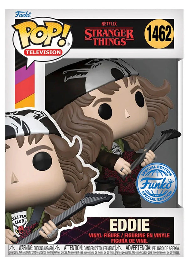 Funko Eddie avec Guitare (SE) – Stranger Things
