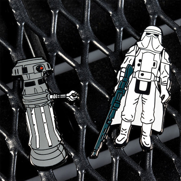 Pin's Star Wars Set 1.12 – FX-7 et Imperial Stormtrooper (Hoth Battle Gear)