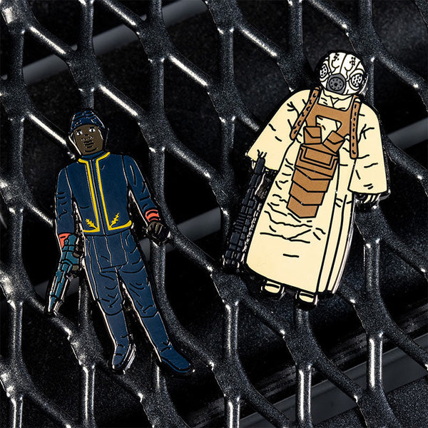 Pin's Star Wars Set 1.24 – Garde de la Sécurité de Bespin (variante) et Zuckuss