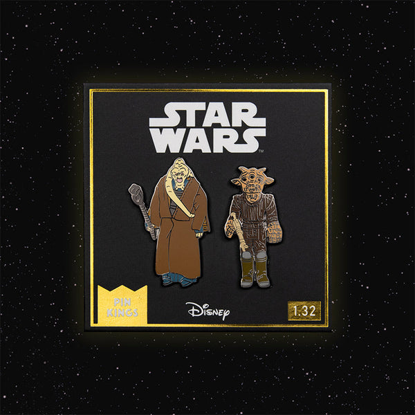 Pin's Star Wars Set 1.32 – Bib Fortuna et Ree-Yees