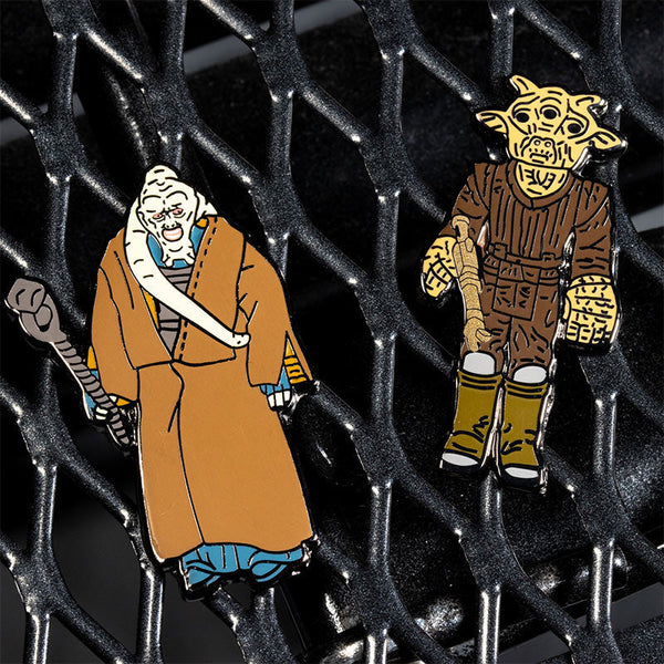 Pin's Star Wars Set 1.32 – Bib Fortuna et Ree-Yees