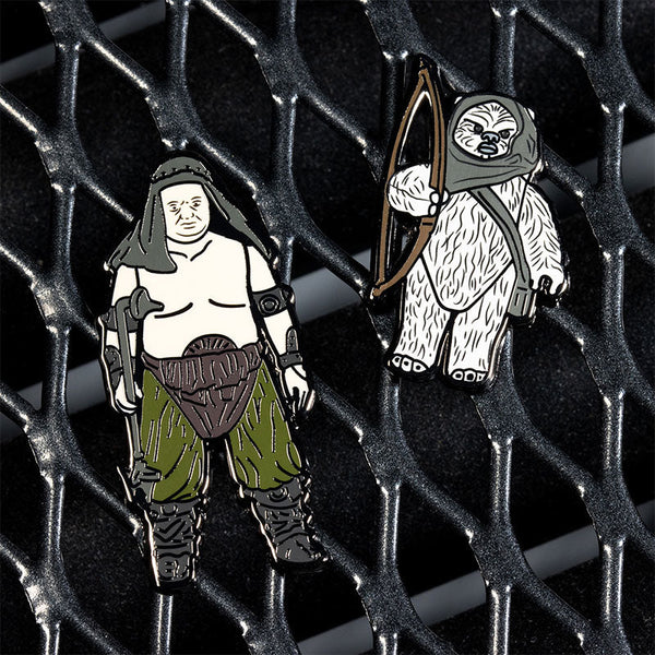 Pin's Star Wars Set 1.40 – Gardien du Rancor et Lumat