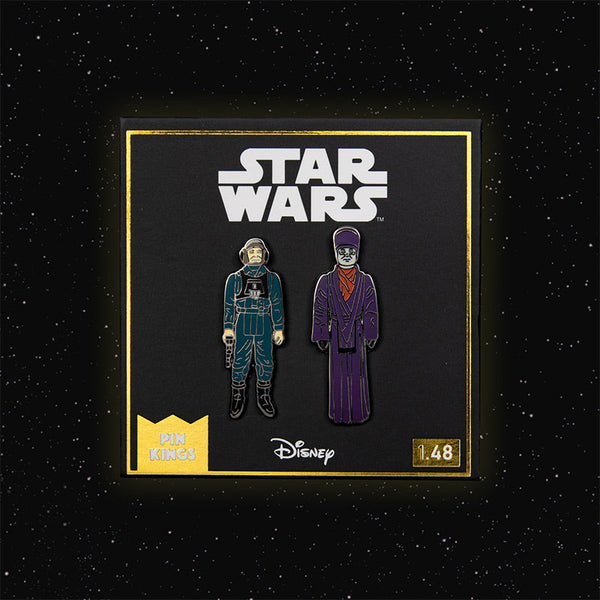 Pin's Star Wars Set 1.48 – Pilote d’A-Wing et Dignitaire Impérial