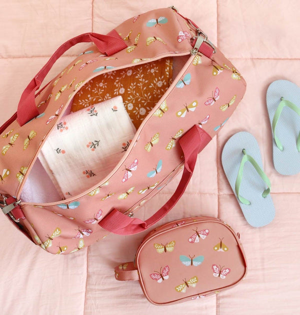 Sac de voyage enfant - Papillons – vue 2 – A Little Lovely Company
