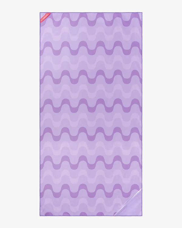 Purple beach towel - AYLA