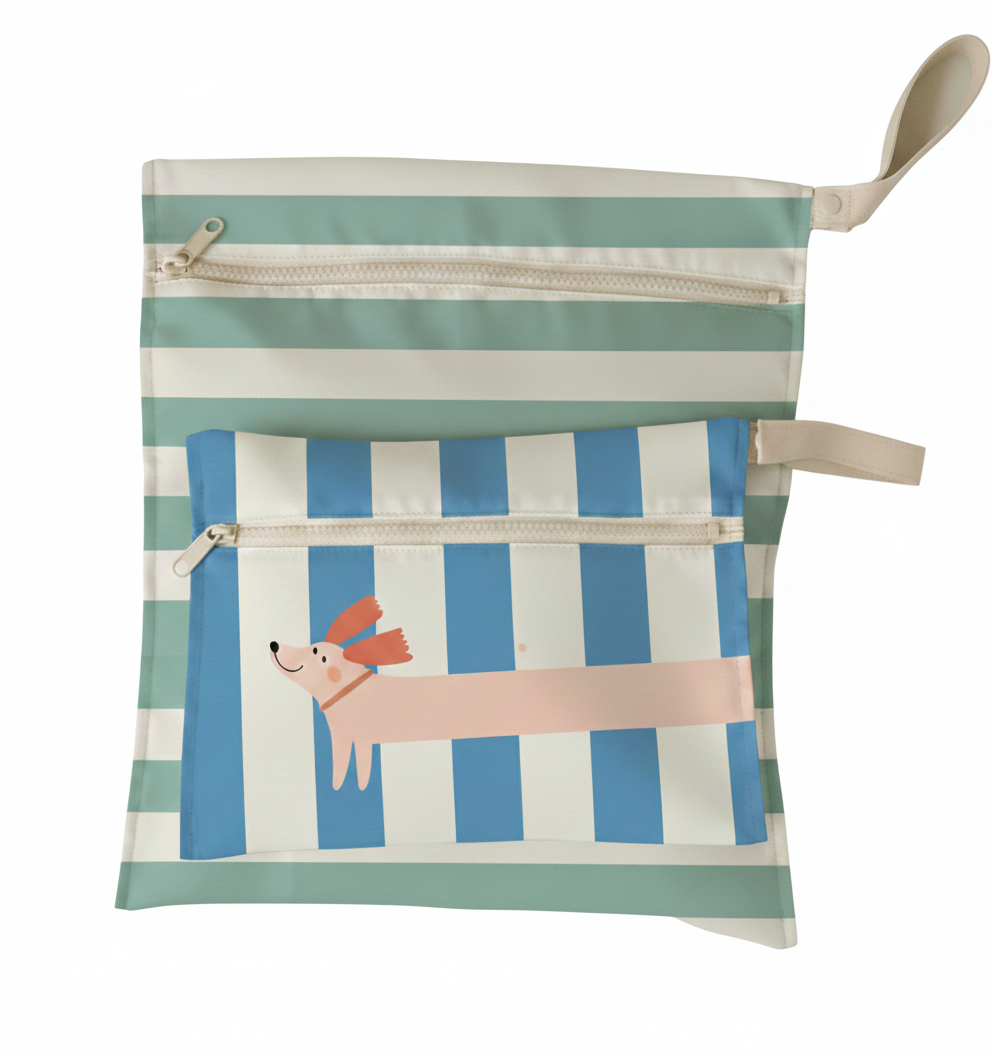 <tc>Wetbag waterproof bags - Set of 2 WOOF GANG</tc>