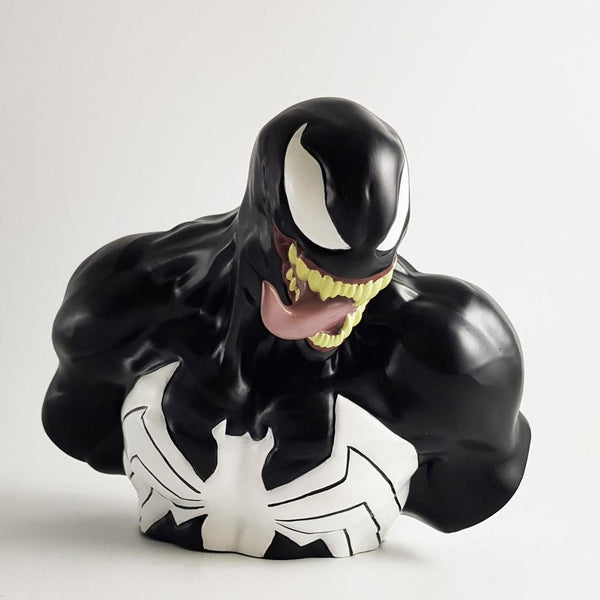 Salvadanaio a forma di busto di Venom della Marvel