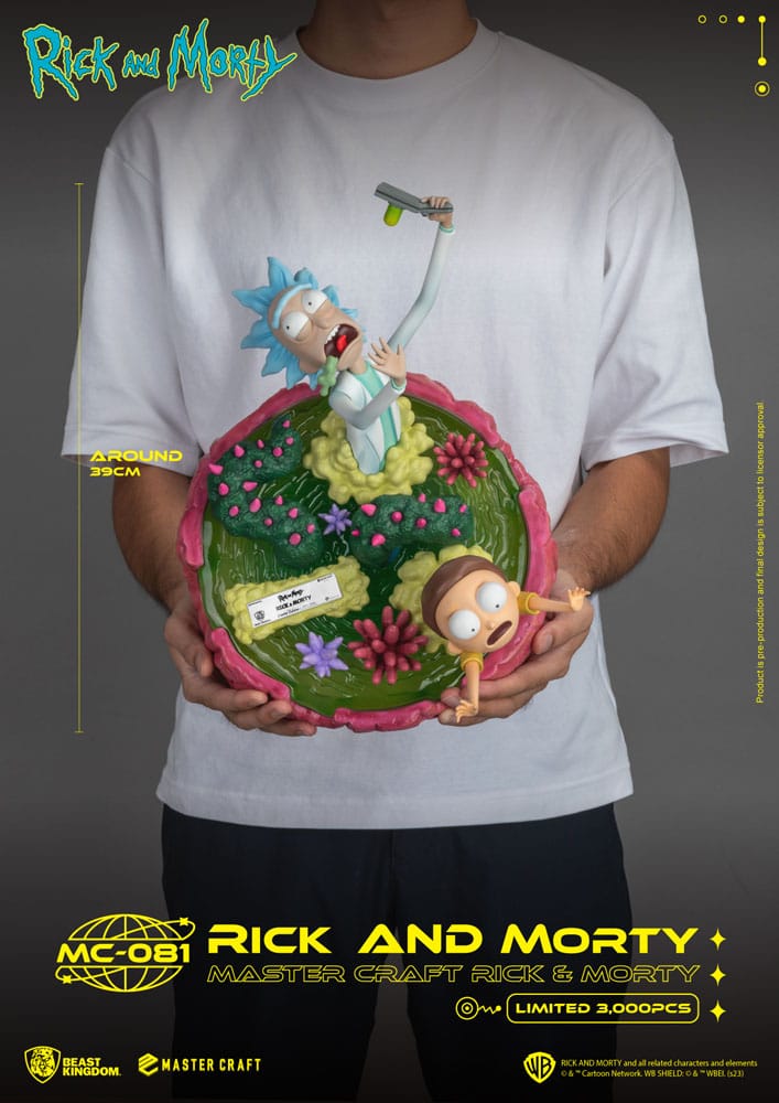 Estatuilla Master Craft de Rick y Morty - RESERVA ANTICIPADA*