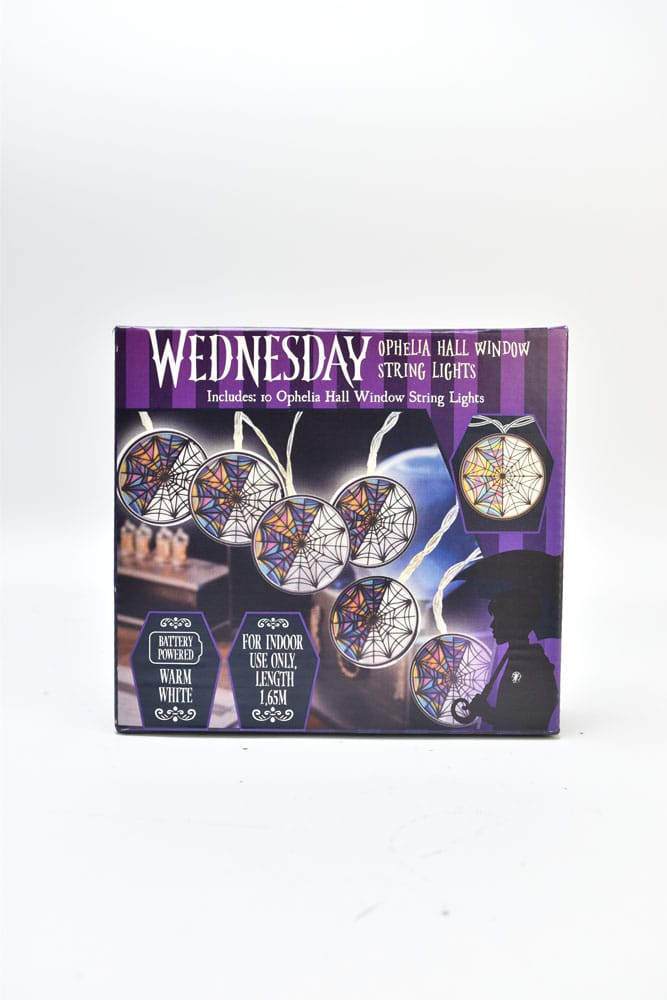 Wednesday Light Garland: Ophelia Hall Window