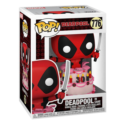 Pop! Deadpool en pastel de cumpleaños