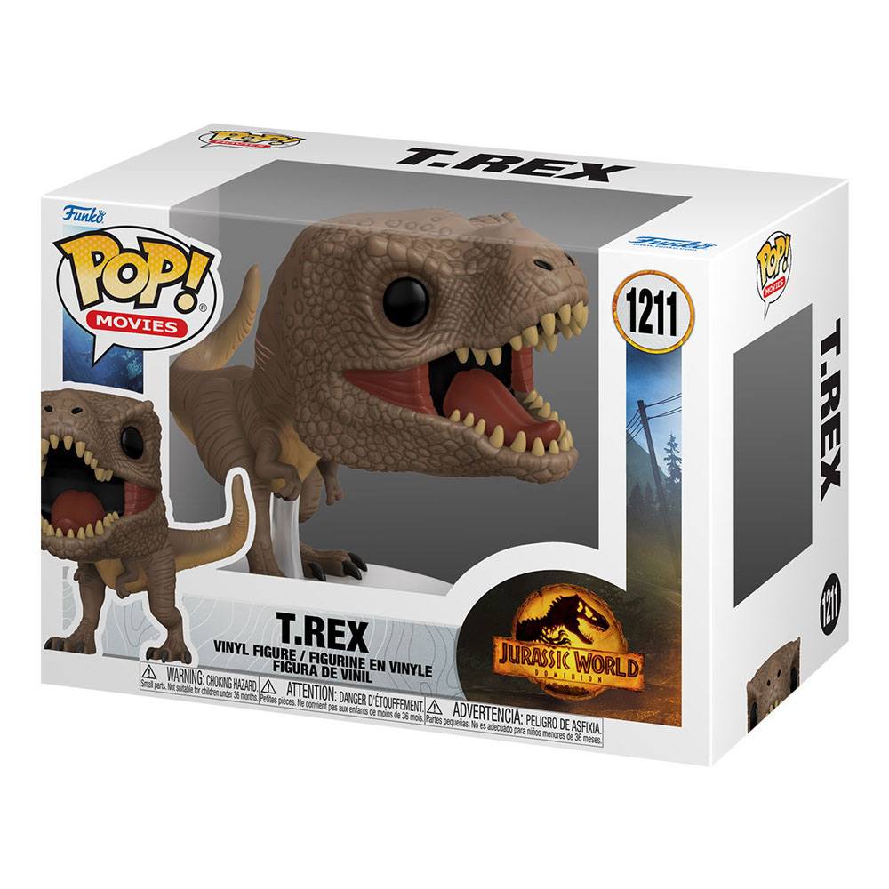 jurassic world 3 funko pop movies t rex