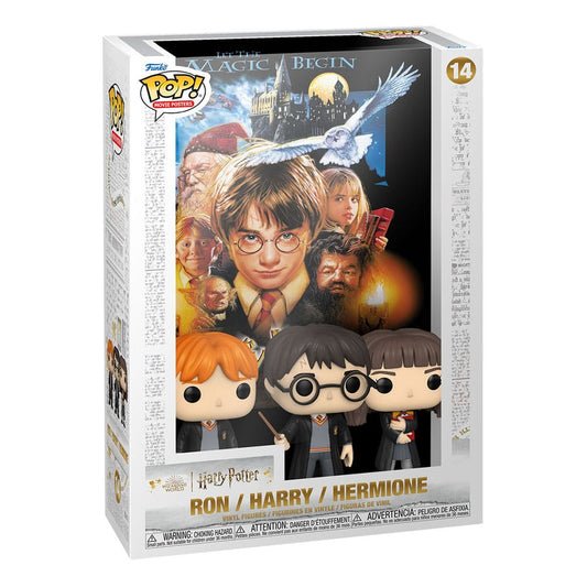 Póster y figuras de Harry Potter