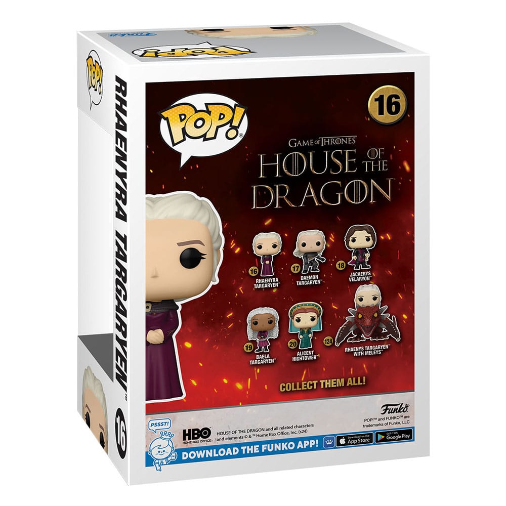 Pop! Rhaenyra Targaryen em Manto Roxo