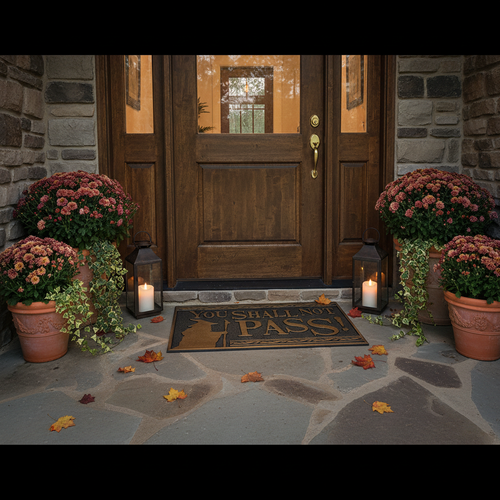 Lord of the Rings Doormat - You Shall Not Pass