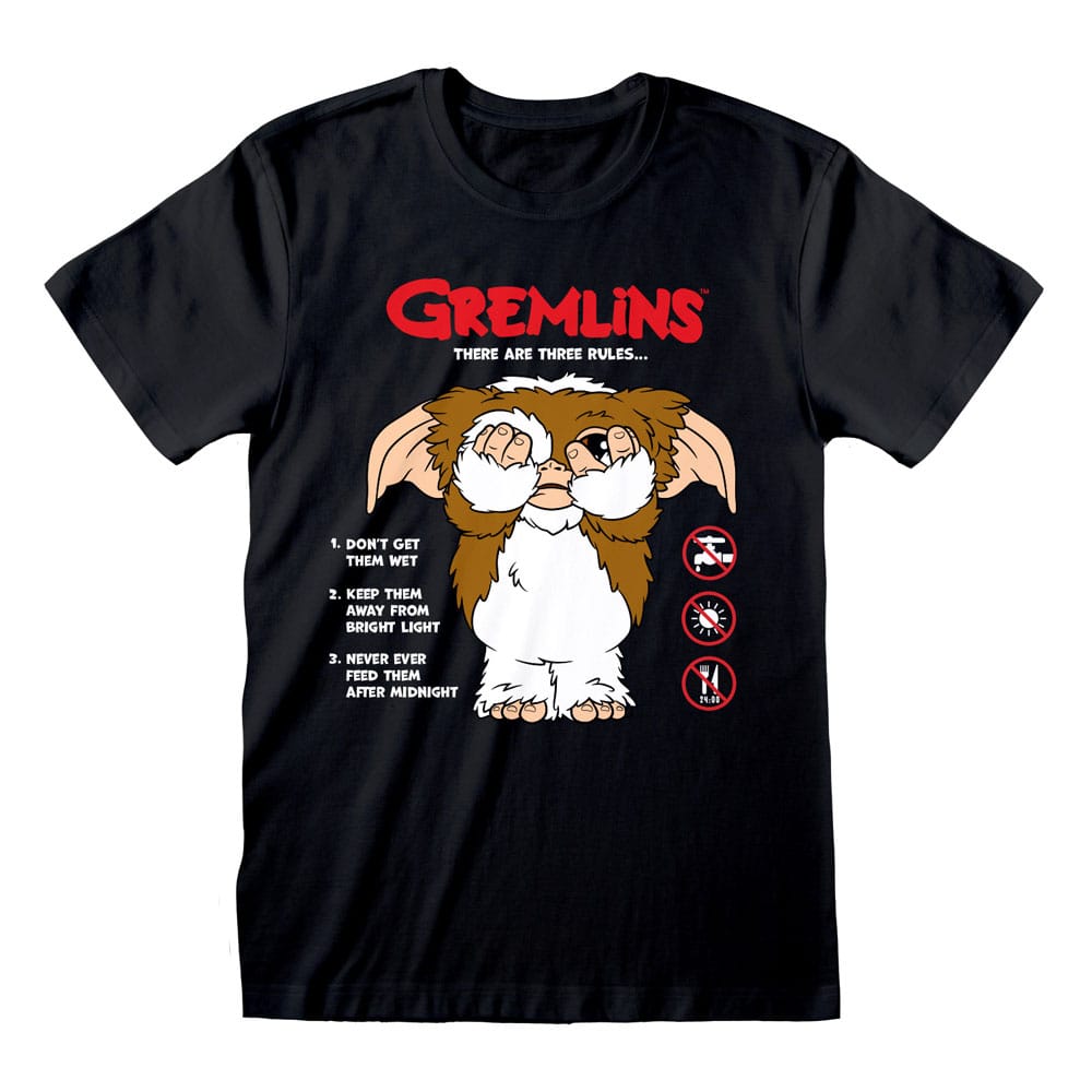 Camiseta Gremlins - Las reglas