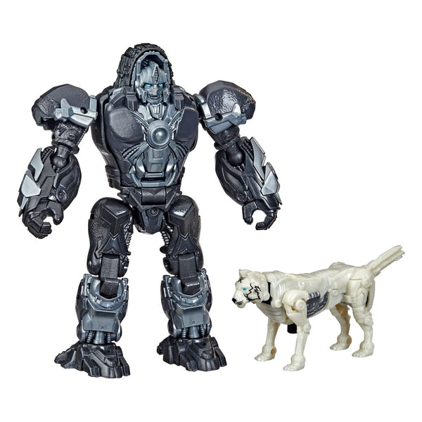 Transformers Beast Alliance Weaponizer Optimus Primal y Arrowstripe