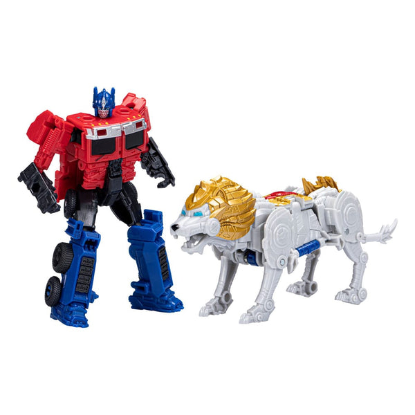Transformers Beast Alliance Combiner Optimus Prime e Lionblade