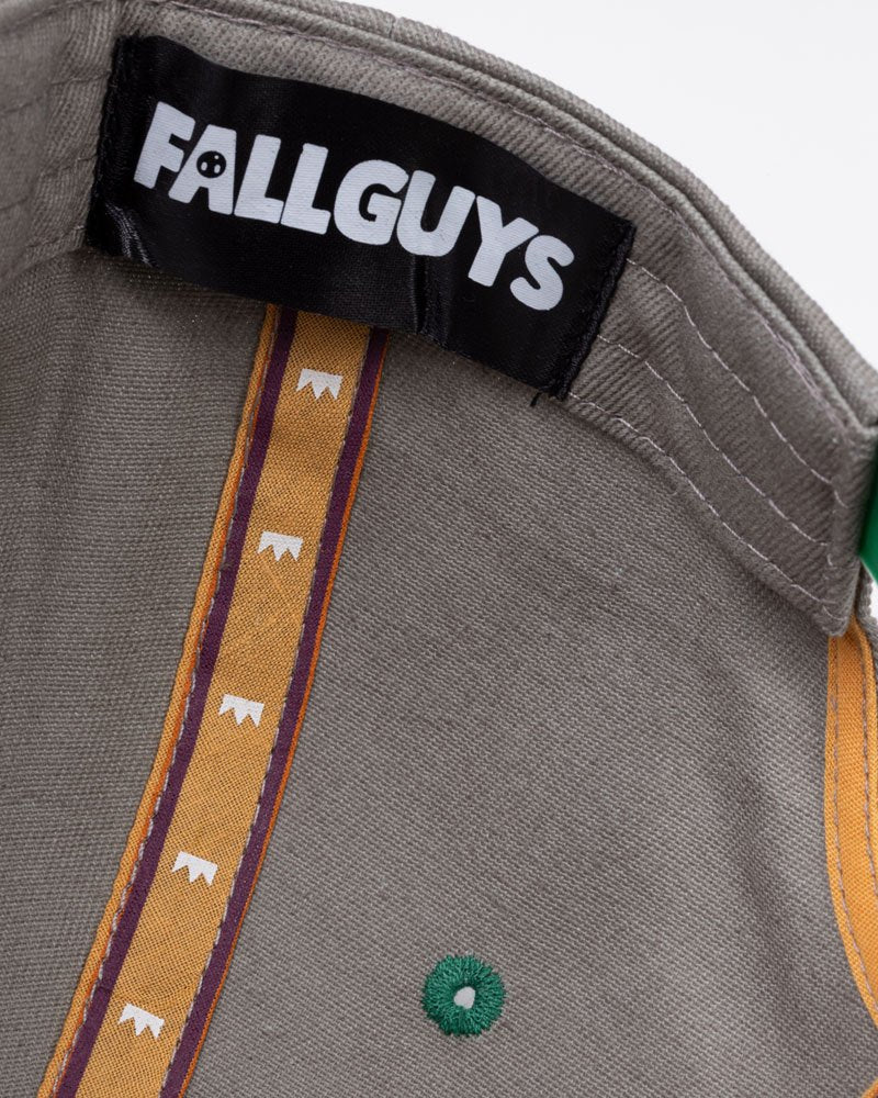 Gorra de Fall Guys: boca arriba