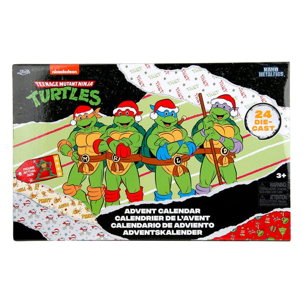 Calendario dell'avvento Nano Metalfigs Teenage Mutant Ninja Turtles - Festività