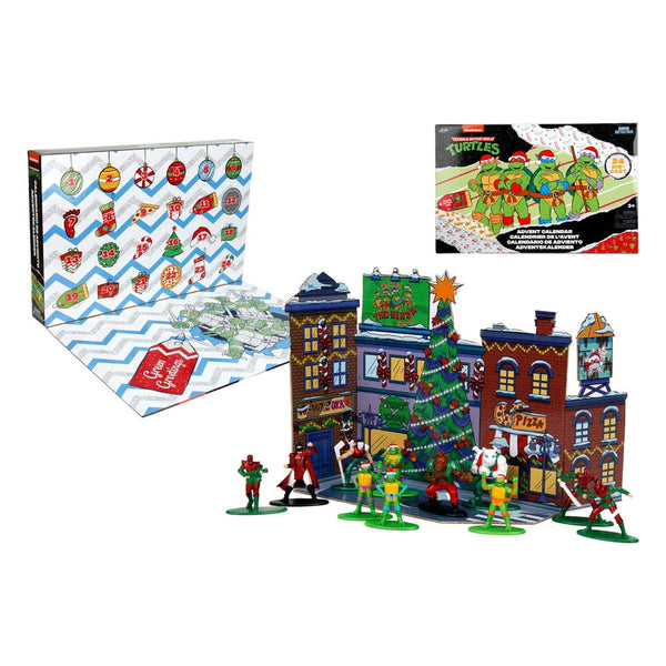 Calendario dell'avvento Nano Metalfigs Teenage Mutant Ninja Turtles - Festività