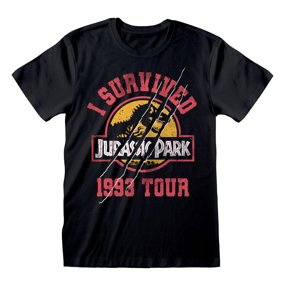 Camiseta de Jurassic Park: gira "Sobreviví en 1993"