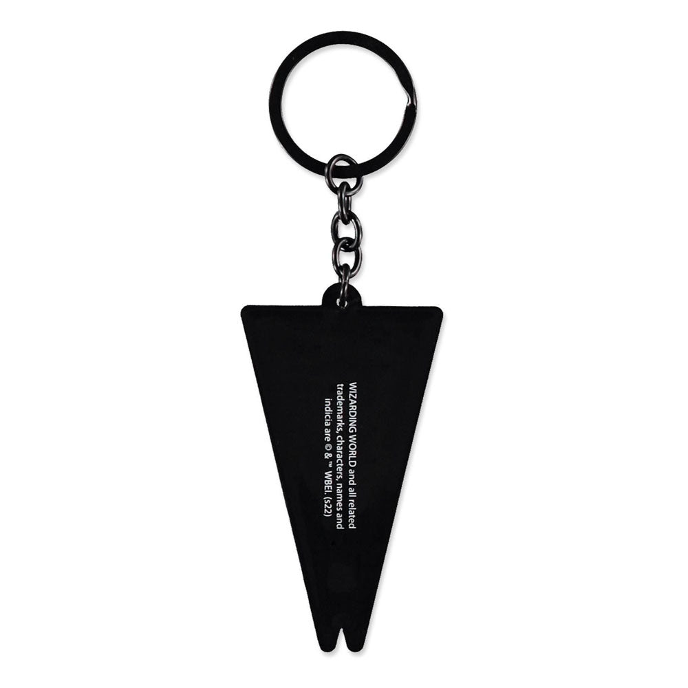 Llavero de Harry Potter con la bandera de Slytherin