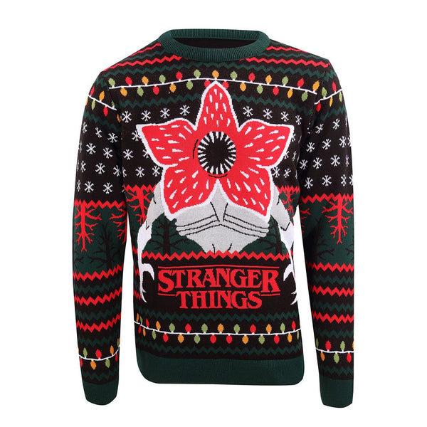 Maglione natalizio di Stranger Things - Demogorgon