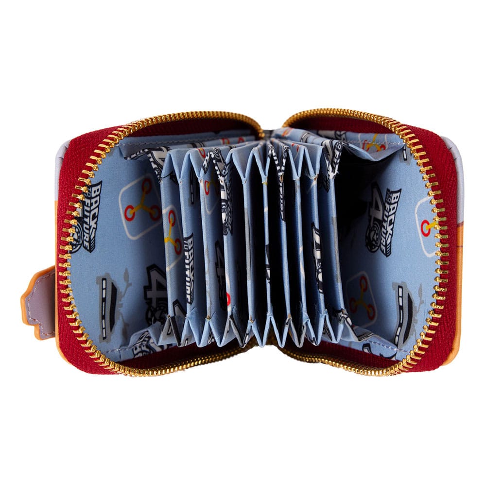 Monedero Delorean del 40.º aniversario de Regreso al Futuro de Universal by Loungefly