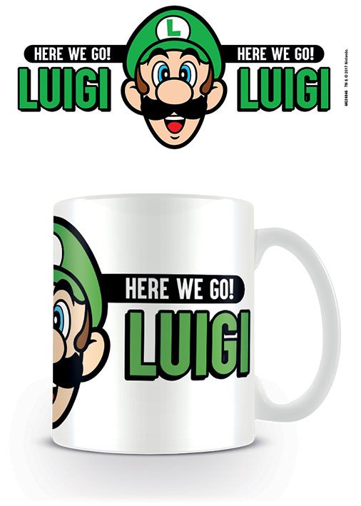 Taza de Super Mario - Luigi