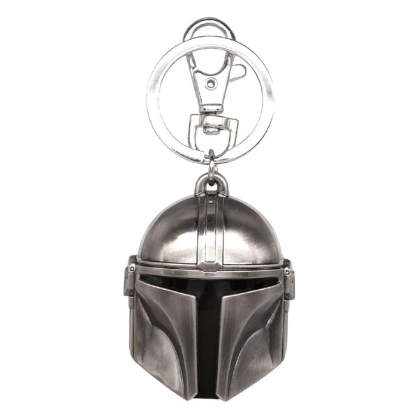 Llavero metálico Casco Mandaloriano