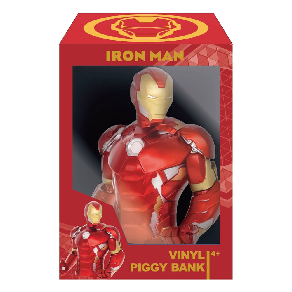 Hucha de cerdito de Los Vengadores - Busto de Iron Man