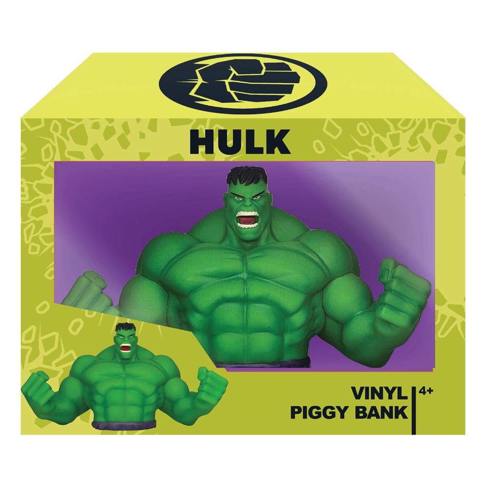 Avengers Piggy Bank - Hulk Bust