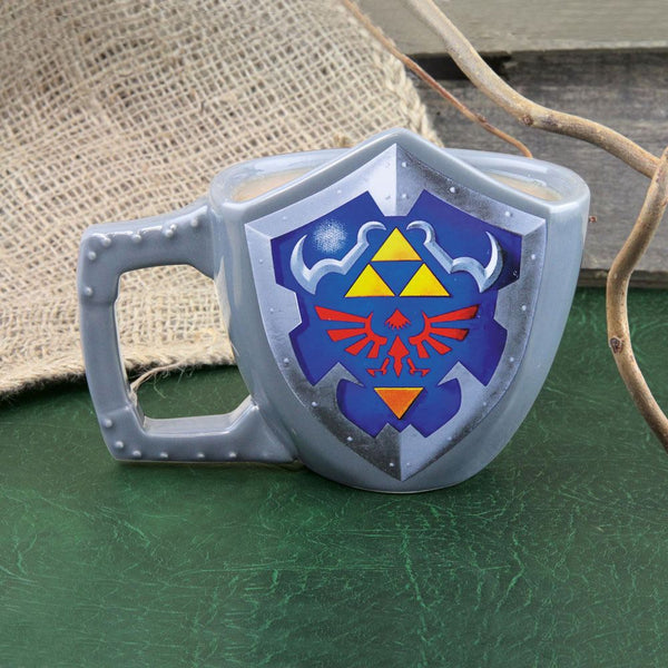 Taza 3D de Zelda: Escudo Hyliano